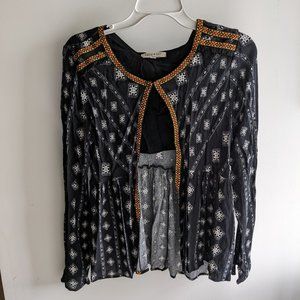 Living Doll patterned blouse - Size XL